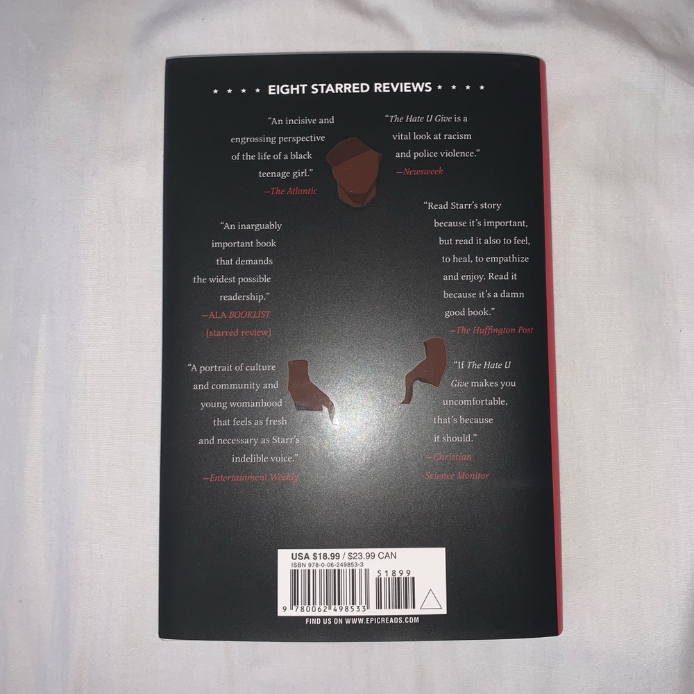 🔥DEAL🔥 NEW ‘THE HATE YOU GIVE’ book - Picture 2 of 2